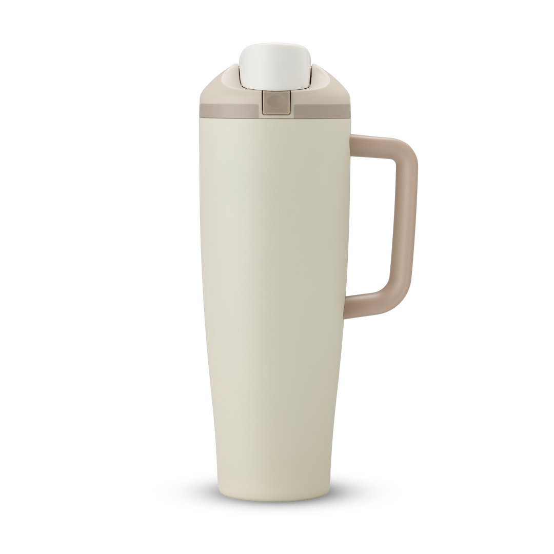 40Oz Lightly Toasted Stainless Steel Freesip Tumbler