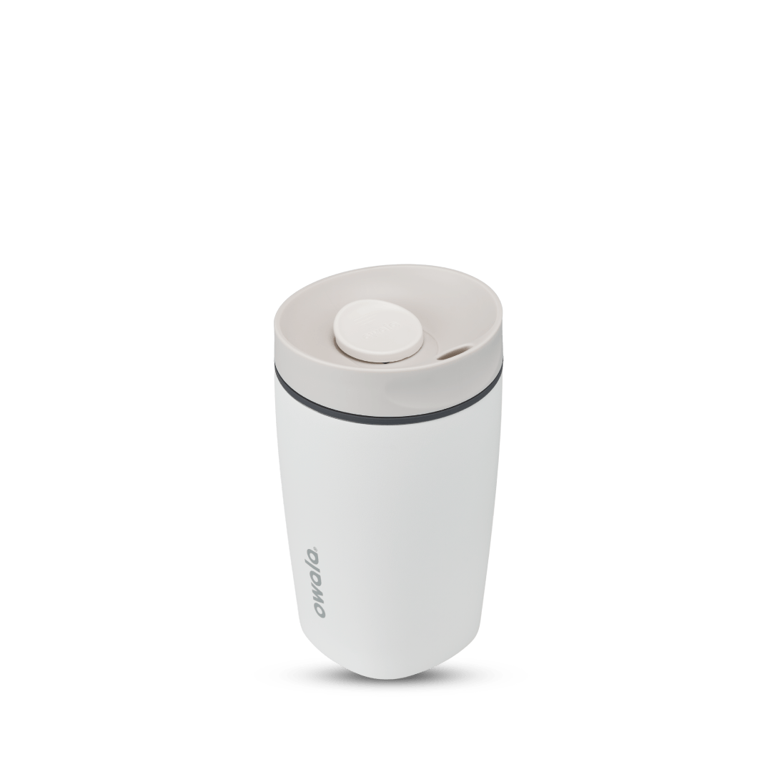 12Oz Shy Marshmallow Stainless Steel Smoothsip Slider