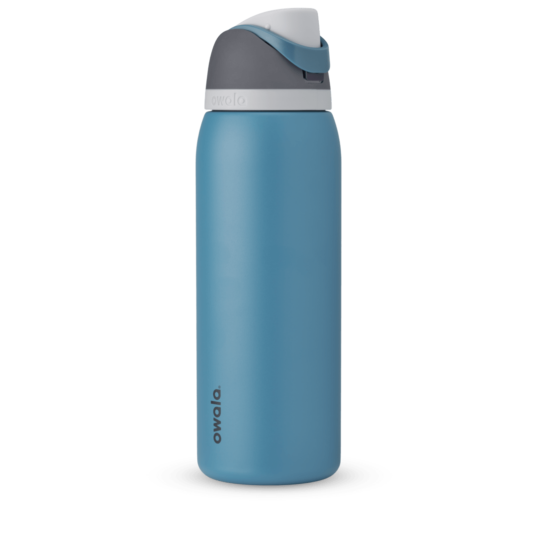 40Oz Blue Oasis Stainless Steel Freesip
