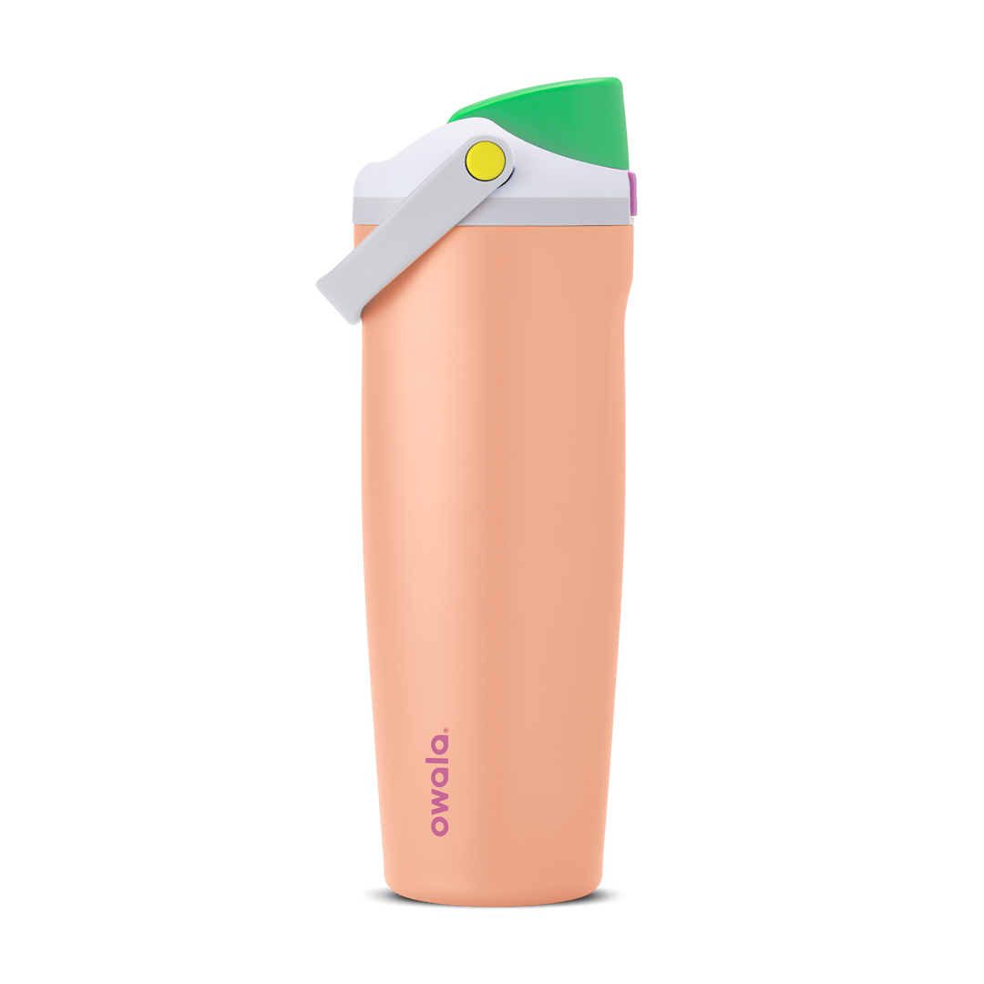 30Oz Peachy Keen Stainless Steel Freesip Sway